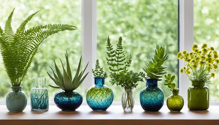 So kombinieren Sie Vasen und Pflanzen